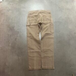 Carhartt men's tan fort pant carpenter‎ workwear outdoors 33